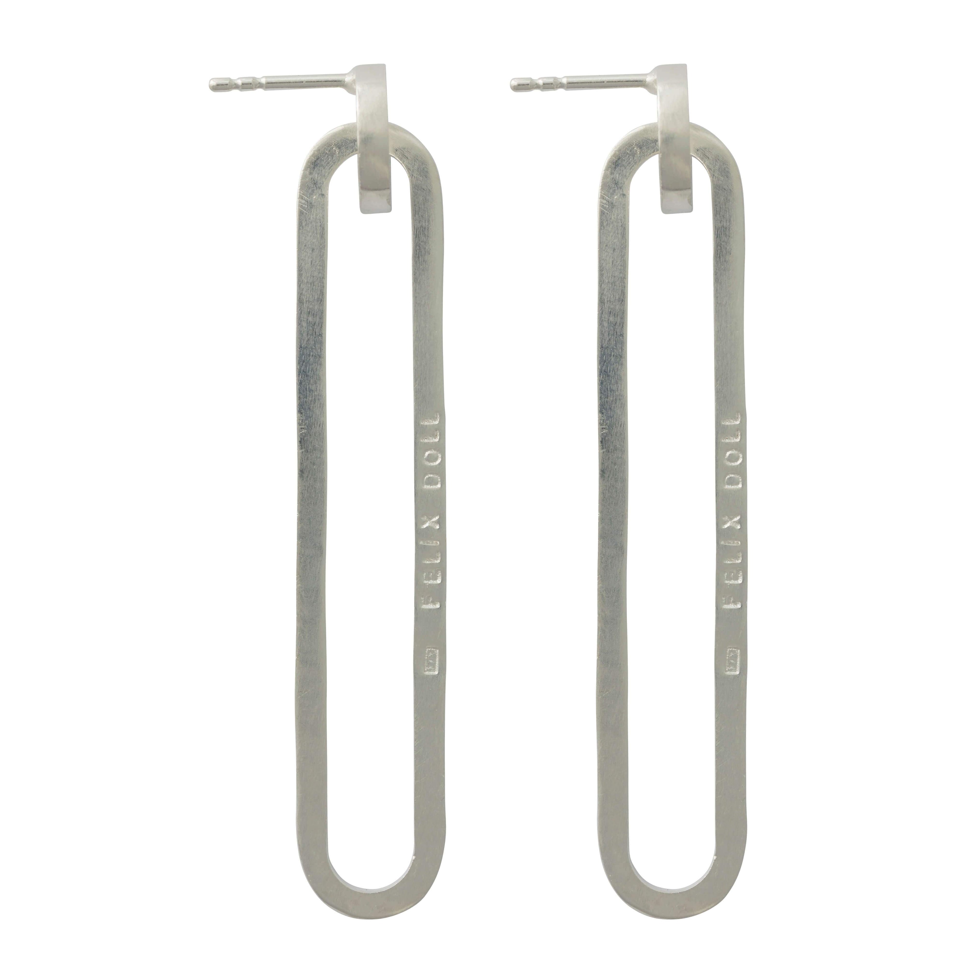 E 640 - Long Round Earrings