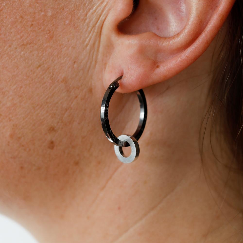 E 648 - Medium Hoop Earring