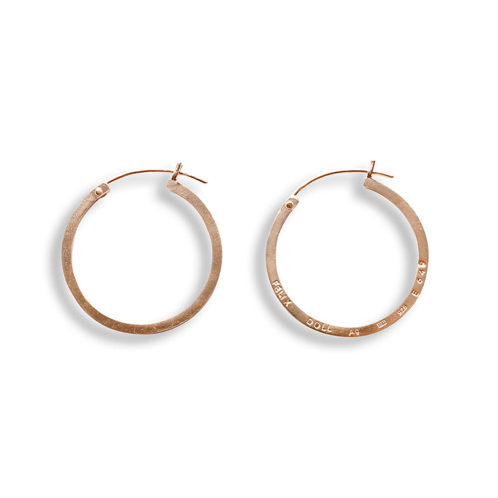 E 649 - Large Hoop Earrings