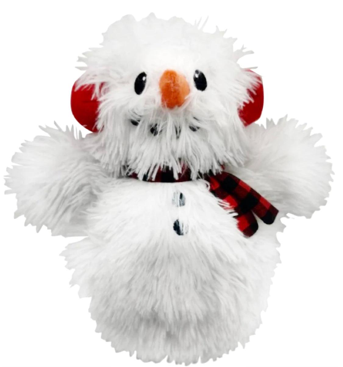 Plush Real Feel Fluffy Snowman - 8