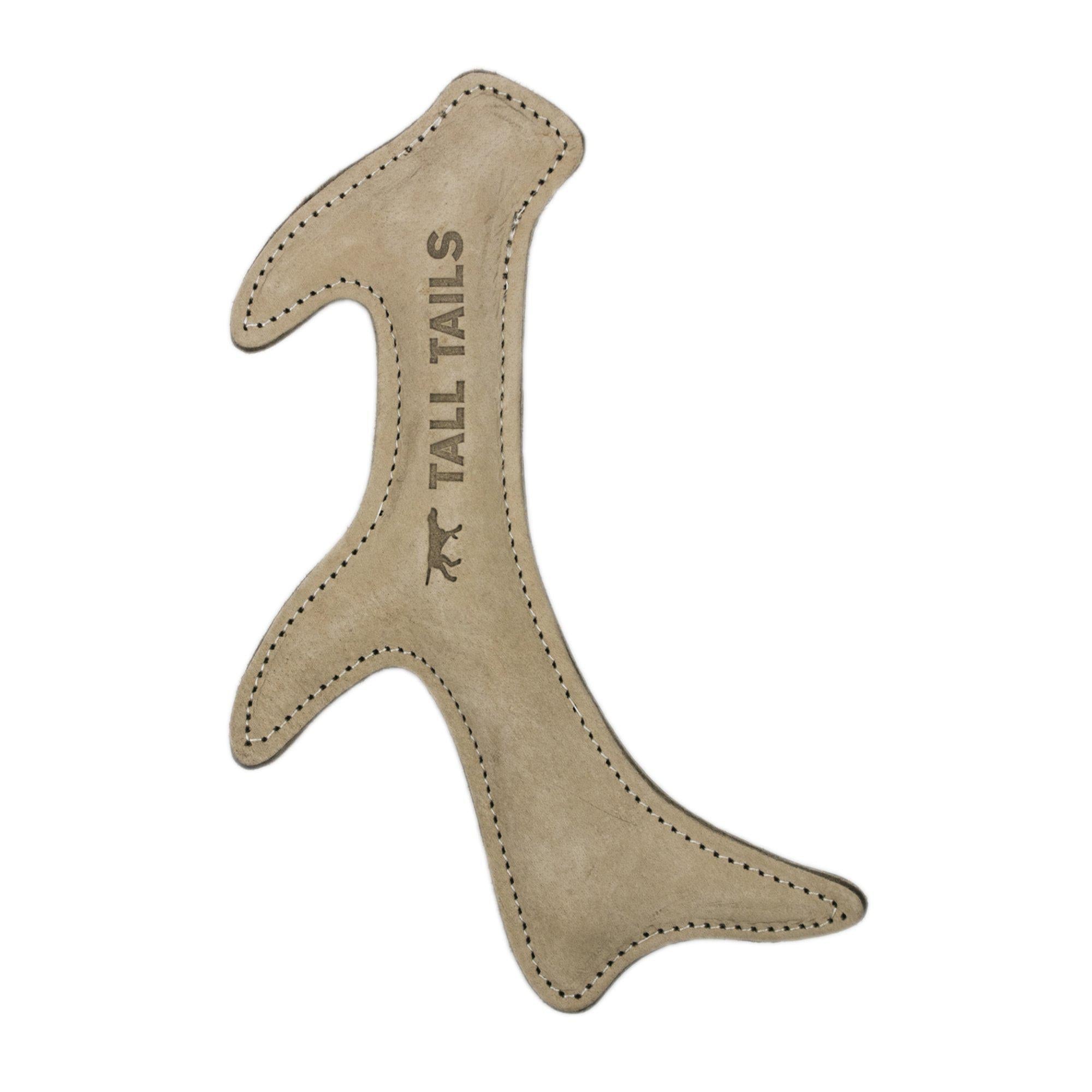 Natural Leather & Wool Antler - 11