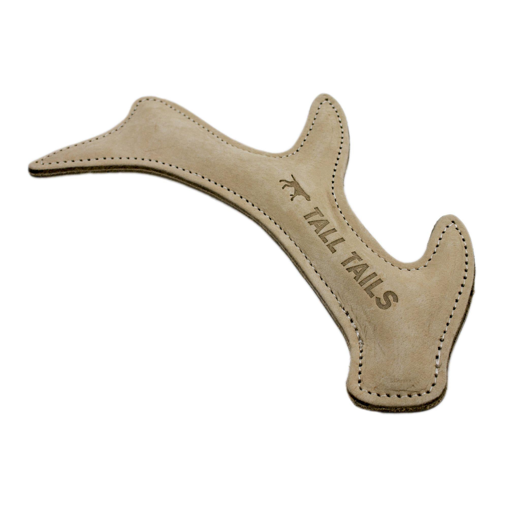 Natural Leather & Wool Antler - 11