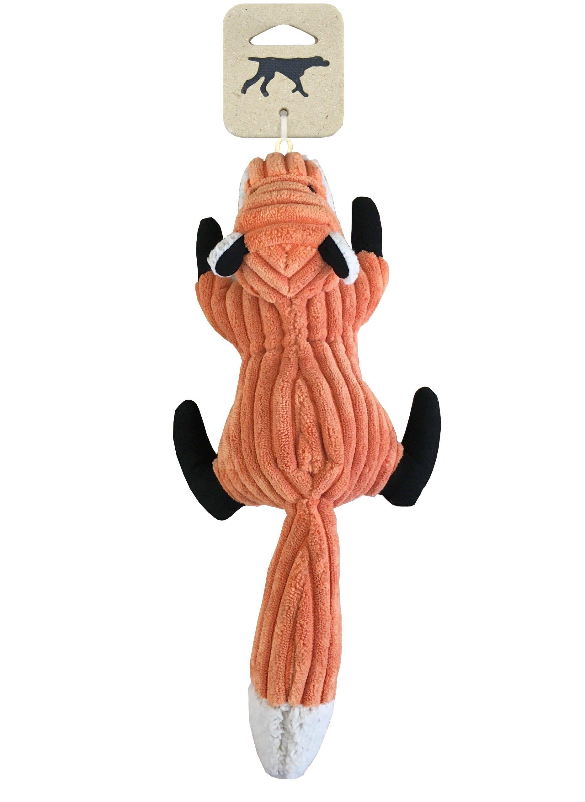 Plush Fox Squeaker Toy - 12