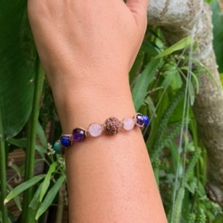 Seven Chakra Mixed Stones String Bracelet