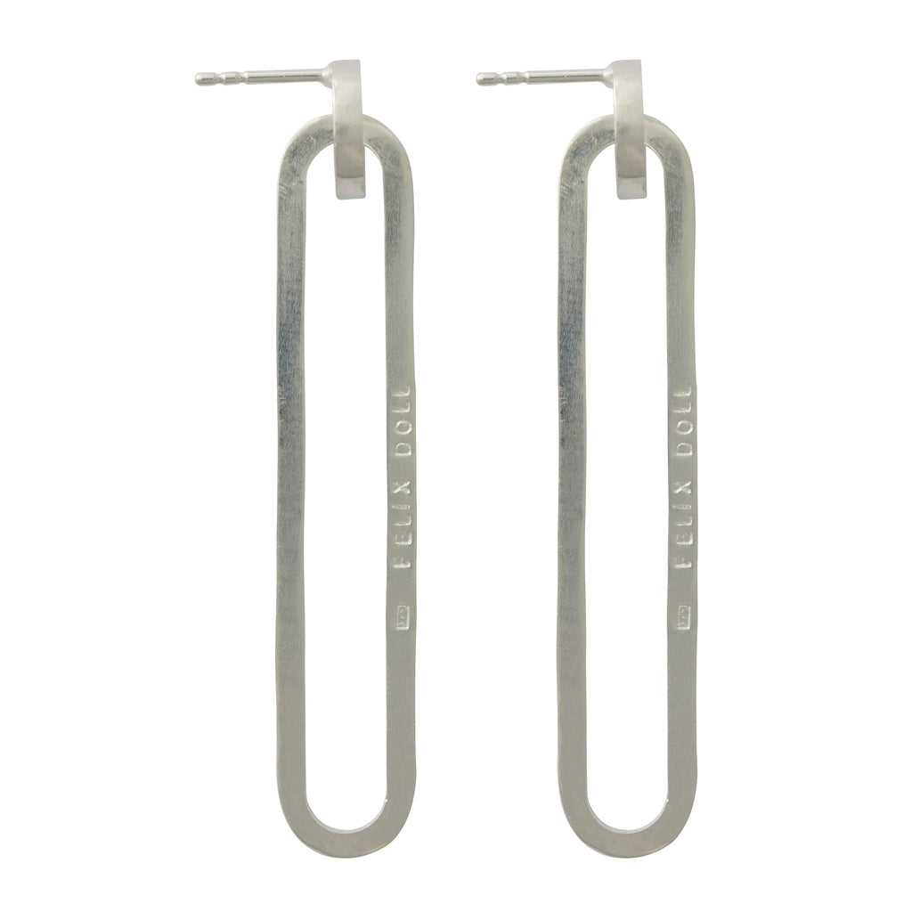 E 640 - Long Round Earrings