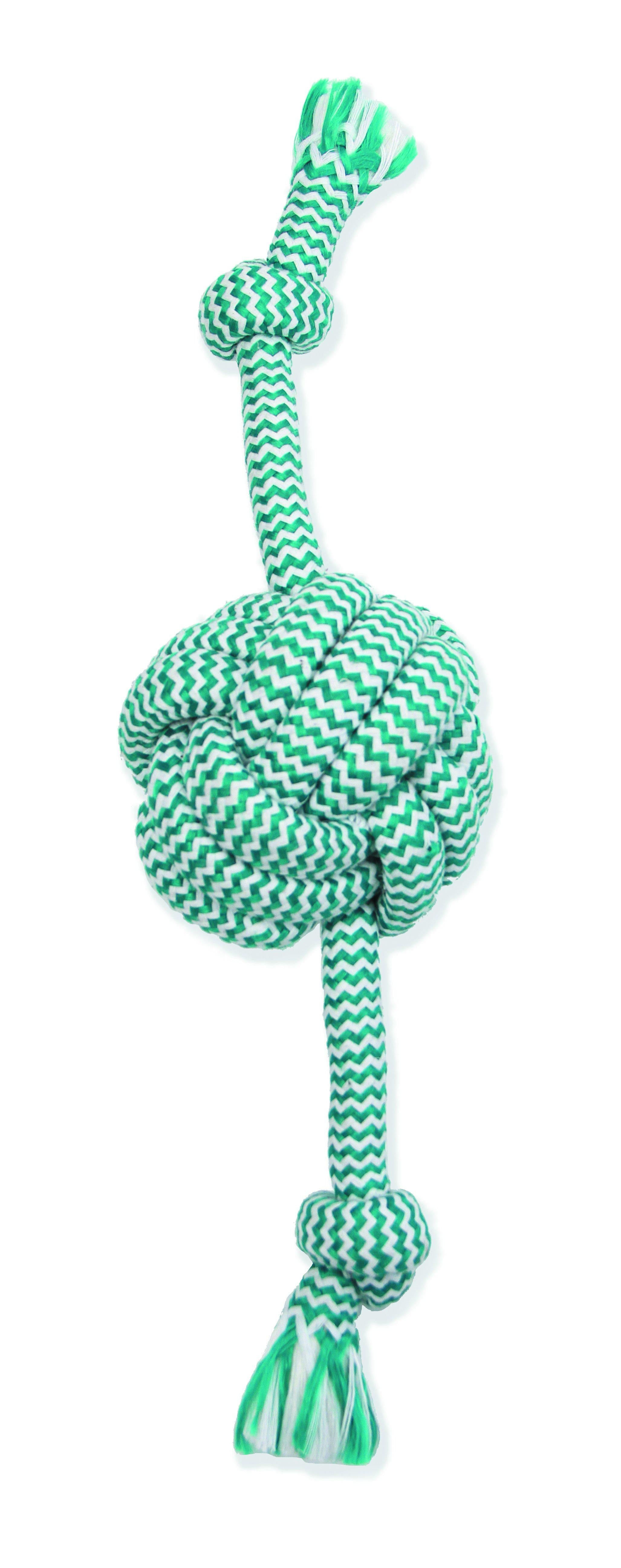 Extra Fresh Monkey Fist Ball with Rope Ends - Large 18